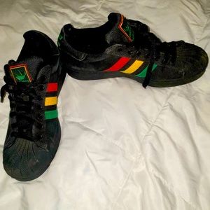 Adidas Superstar Bob Marley Tribute Sneakers
